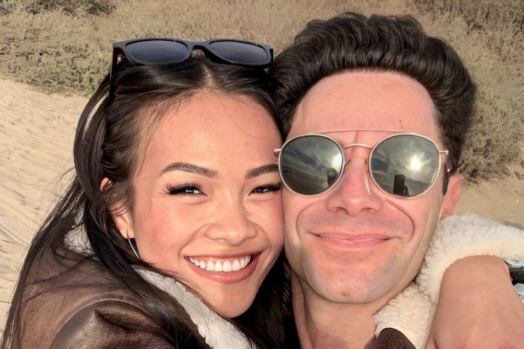 Dancing with the Stars’ Sasha Farber Says Days with Jenn Tran ‘Make Everything Better’ as They Cozy Up in Snuggly Snap